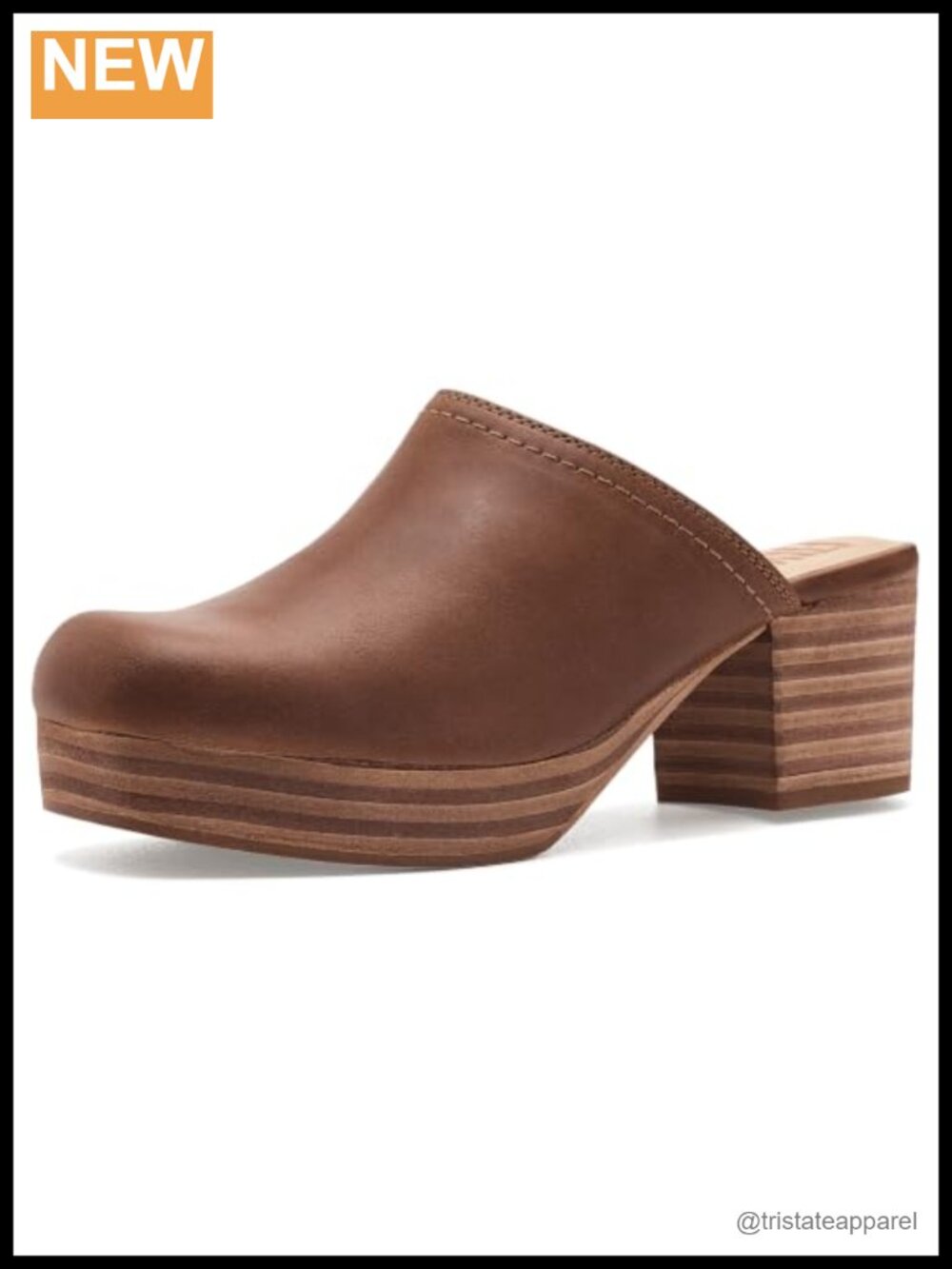 Frye Campus Clog Leather Slip On Business Casual Work Shoes